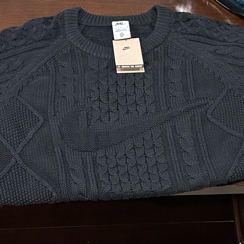 Nike Cable knit sweater.